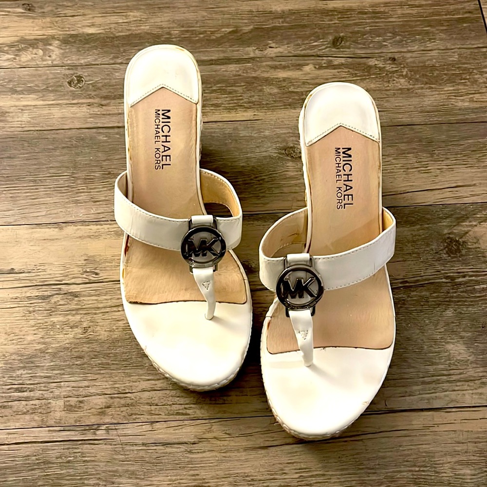 Michael Kors wedge sandals, Women’s Sz 7